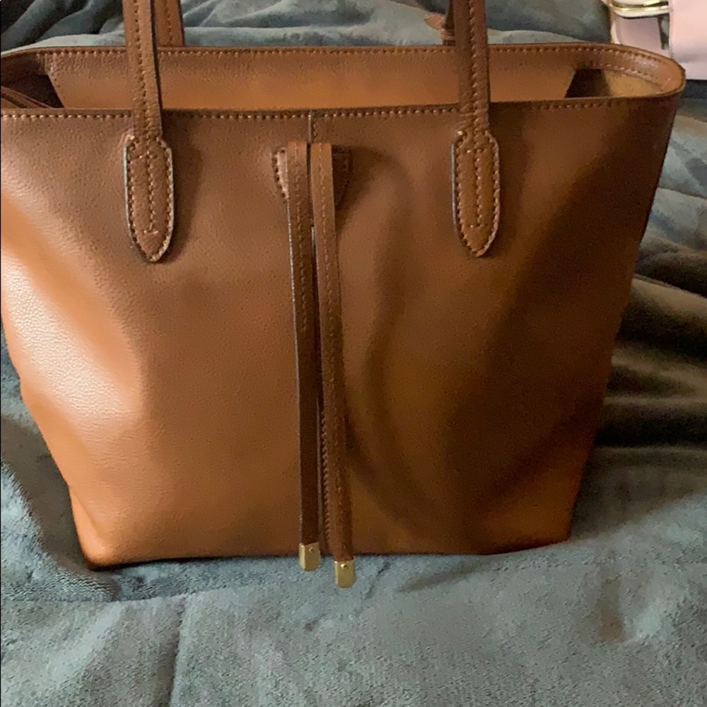Ralph Lauren brown hangbag